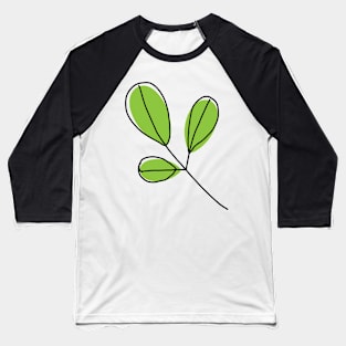 leaf art drawing Baseball T-Shirt